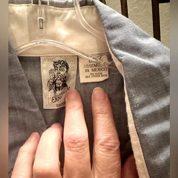 Vintage Kennington Western Shirt Mens Large. - Picture 6 of 6